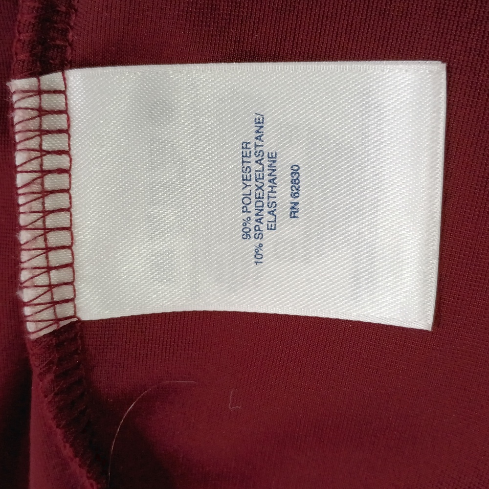 Lands' End, Women's Long Sleeve Dress - Deep Red - Picture 4 of 7